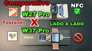 Comparativo: W27 Pro vs W37 Pro - O que Mudou? Qual Escolher? Testes na Prática - Configuração/ veja