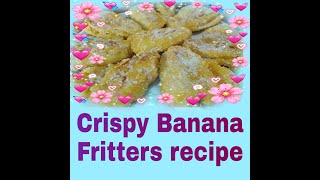 Crispy Banana Fritters recipe/Maruya recipe/@lirahsgallery