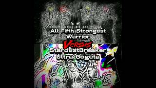 Stardust Ultra Gogeta Vs All Members Of The Fifth Strongest Warriors #anime #goku #dragonball