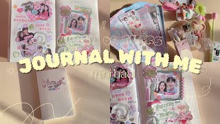 journal with me 2024🪻🍀 Queen of Tears spread | real time ⏱️ a cute mini haul ~