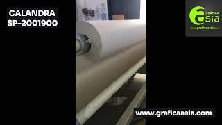 🎥 ¡Optimiza tu producción textil con la Calandra SP2001900! 🖼️🔥