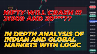 Nifty Banknifty More Fall Incoming..... 20500 coming soon !!!     #niftyanalysis #bankniftyanalysis