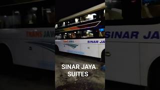 bus sinar jaya suites class. jakarta jogja