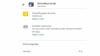 Relic Warrior 9.3 3D Download APK