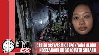 Cerita Siswi SMK Lingga Kencana yang Alami Kecelakaan Bus di Ciater Subang - Chatnews 12 Mei 2024