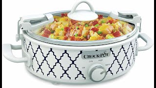 Crock Pot Small 2 5 Quart Casserole Slow Cooker