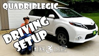 My Driving Setup - How I Drive | Quadriplegic (C5,C6,C7)