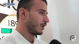 Aptv-  Federico Casarini prima di Ascoli Salernitana