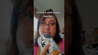 😂 I know I am not the only one that has a ton of craft supplies 😂🙈