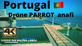 PARQUE DAS NAÇÕES LISBOA PORTUGAL DRONE PARROT ANAFI UHD 4K