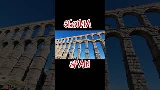 Famous tourist spot in Segovia Spain #touristspot #spain #acueducto