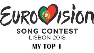 Eurovision 2018 - My top 1