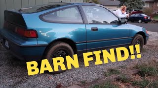 CRX BARN FIND!