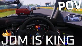 A Perfect Combination - JDM & Tsukuba | Assetto Corsa | EPIC 4K POV Race | Honda Civic EK9