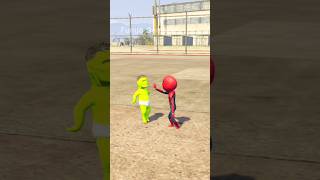 GTA V : Hulk Kid😳 Vs Spiderman Kid 🥰Match 💸Who is Mote Richer🤑 #shorts