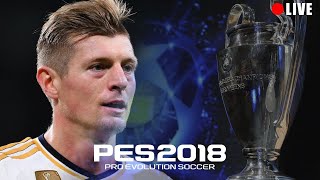 (LIVE) PERJALANAN MADRID MENUJU FINAL UCL 2024 - UCL GROUP STAGE - PES 2018