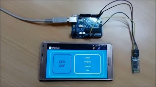 Android GPS Shield App for Arduino Projects