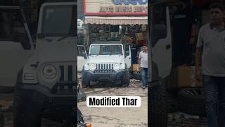 New White Thar Full Modified karol bhag #tharloverthar #thar4x4 #mahendra #newsong #song #tharstatus