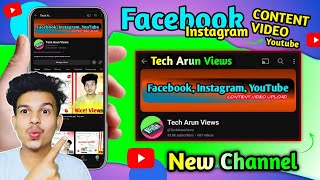 Welcome to New Channel || Tech Arun Views ? @TechArunViews