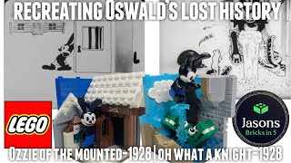 Recreating Oswald the Lucky Rabbit’s Lost History in Lego Part 10-Ozzie of the mounted/what a knight