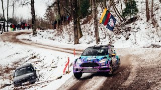 7bet Winter Rally Aukštaitija 2023: few moments with N5, R5, N4 cars