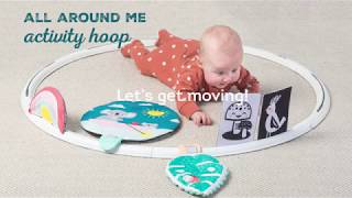 Baby tummy time activities - All around me activity hoop by Taff Toys