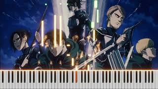 Shock - Yuko Ando (Attack on Titan Final Season ED) Piano