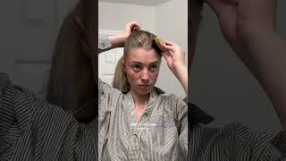 Claw clip hairstyle for dirty hair #clawcliphairstyles #easyhairstyle #thatgirl #hairtutorial #updo