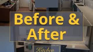 Long Island Kitchen remodel before after