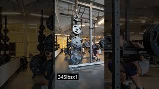 Hotel gym squats