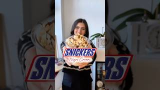 SNICKERS🍦#snickers #kalorienarm #snickerseis #erdnusseis #ninjacreami #eiscreme #proteineis #amba3