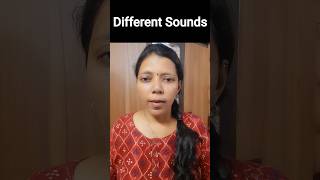 Different Sounds around us | Spoken English through Tamil #shorts #trending