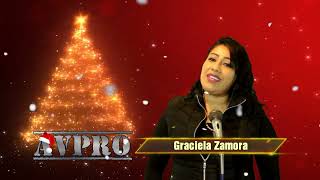 Graciela Zamora presentando Video Navideño AVPRO 2022