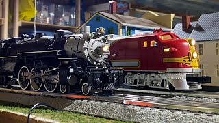 Running O Scale Model Trains