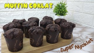 Bikin Muffin Coklat, enak dan super nyoklat