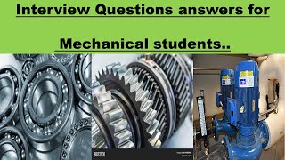 Basic Mechanical Technician Interview Questions Answers||MT with Ali Raza