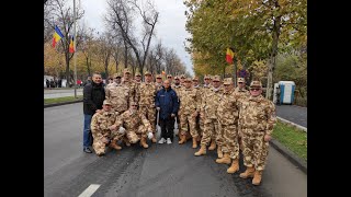 A.M.V.V.D - REPETIȚIA GENERALĂ A PARADEI MILITARE organizată pentru 1 Decembrie, în Bucureşti 2022