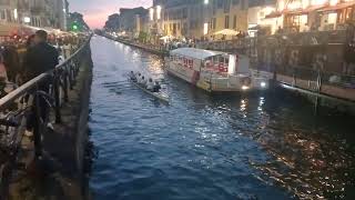 Milano Naviglio Grande #milano #navigli #navigliogrande #tramonto #shortsvideo #shorts