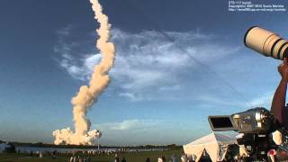 [HD] Real Sound of Space Shuttle STS-117 Launch, 3 miles