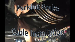 Willys Parking Brake Cable Installation