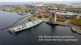 COPENHAGEN | HDMS Peder Skram (F352) | Drone 4K DJI Mavic 2 Pro