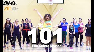 Zin 101 - Ella quiere mambo - merengue. Zumba fitness choreo.