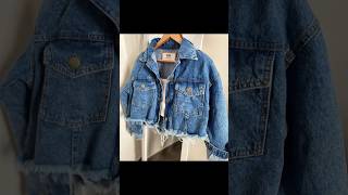 Denim jacket designs 😍#denim #fashion #womensfashion #yt #shorts #trending