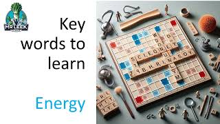 Energy key definitions video