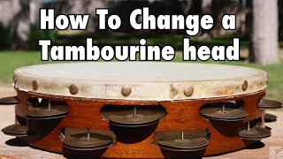 How to Change a Tambourine Head