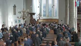 Psalm 25: 1, 2, "Mijn ogen zijn gevestigd, op God, of hij mij redt", uit dienst 3-3-24