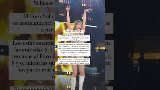 ¿Cómo llegar al Foro Sol para el concierto de Taylor Swift en CDMX? The Eras Tour ya está aquí 🔥