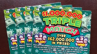 $1M triple match - 4 in a row