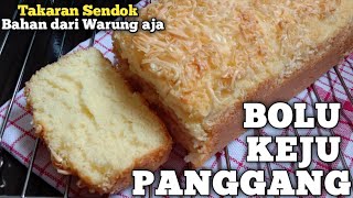 Resep Bolu Keju Panggang Ekonomis anti Gagal