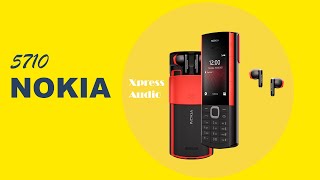 Nokia 5710 XA | Популярные беспроводные наушники | Музыкальные кнопки | Беспроводное FM-радио